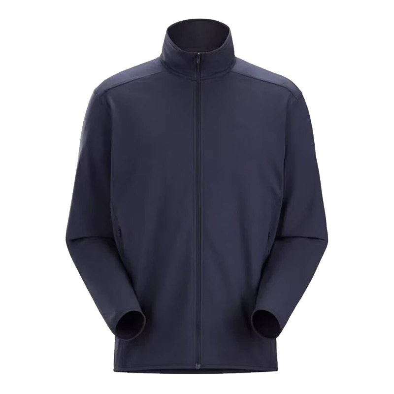 24SS---系列秋冬男款保暖抓绒衣户外运动弹力休闲立领夹克外套