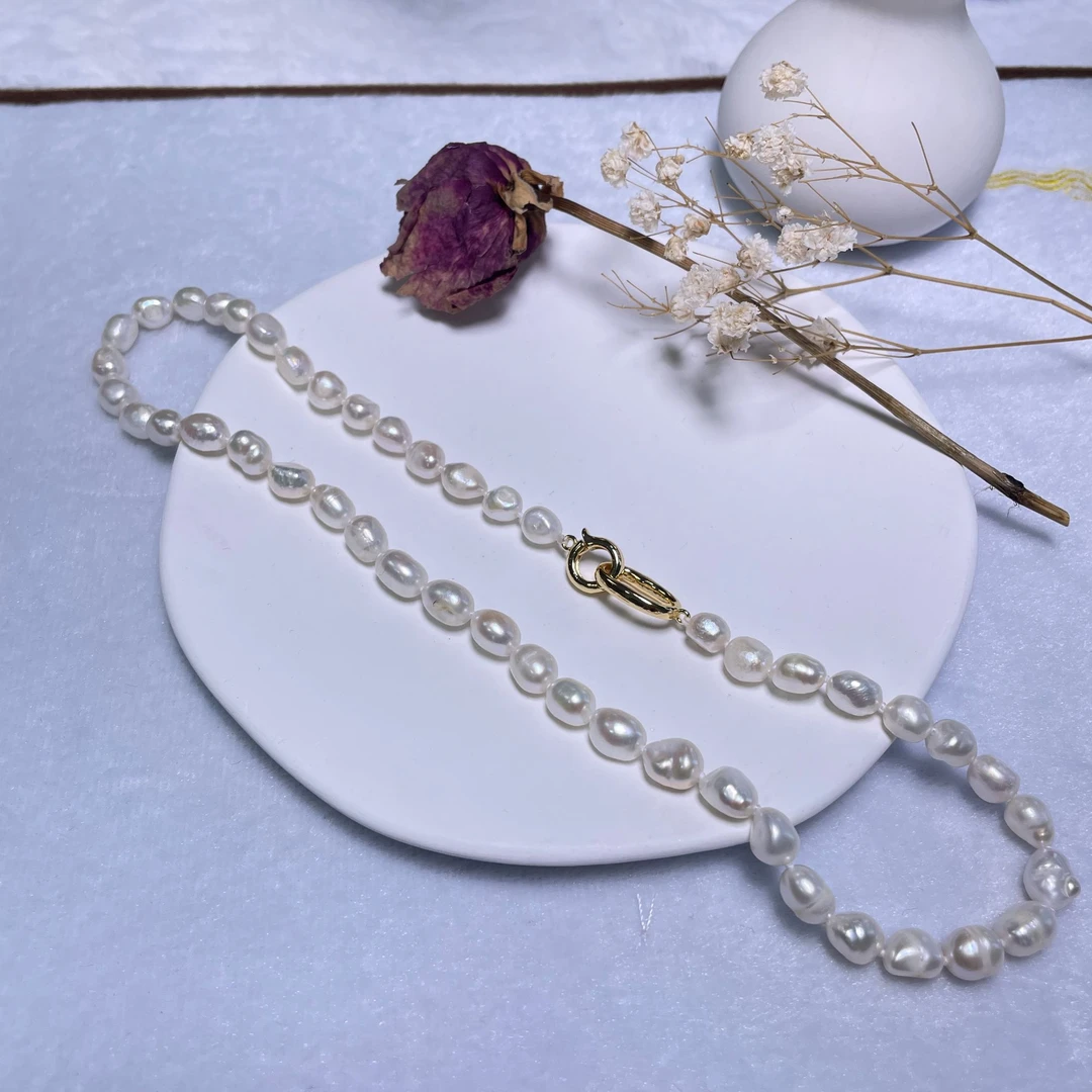 巴洛克珍珠项链炫彩百搭时尚经典素款气质