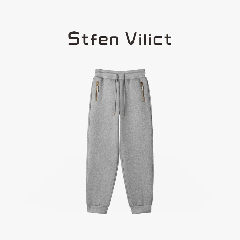 威廉史蒂芬卫裤男装男士青少年男生运动裤长裤直筒束脚卫裤