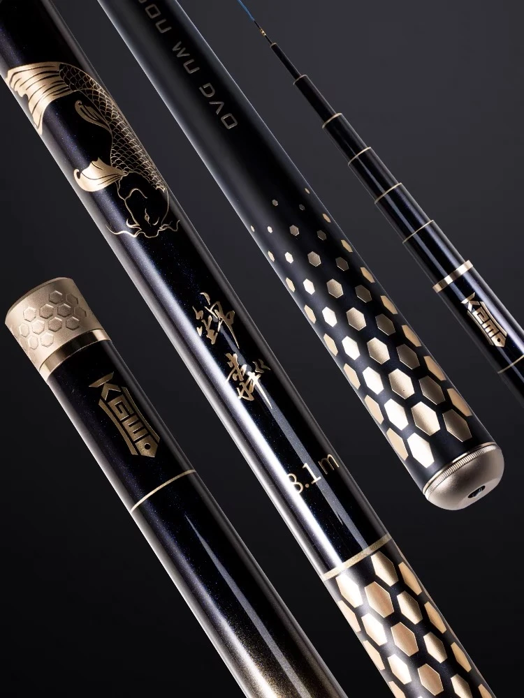 空钩悟道锦粼轻量大物竿 超轻超硬新款碳素台钓野钓巨物钓鱼手杆