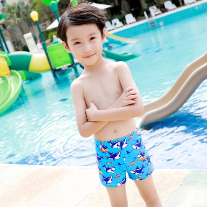 【夏时优选】51005男童平角泳裤宝宝泳衣男孩分体泳装中大童泳衣