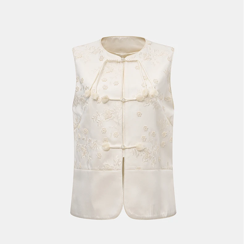 816【现48 马甲套装|月光诗集】kk新中式新款温柔马甲 RY24015