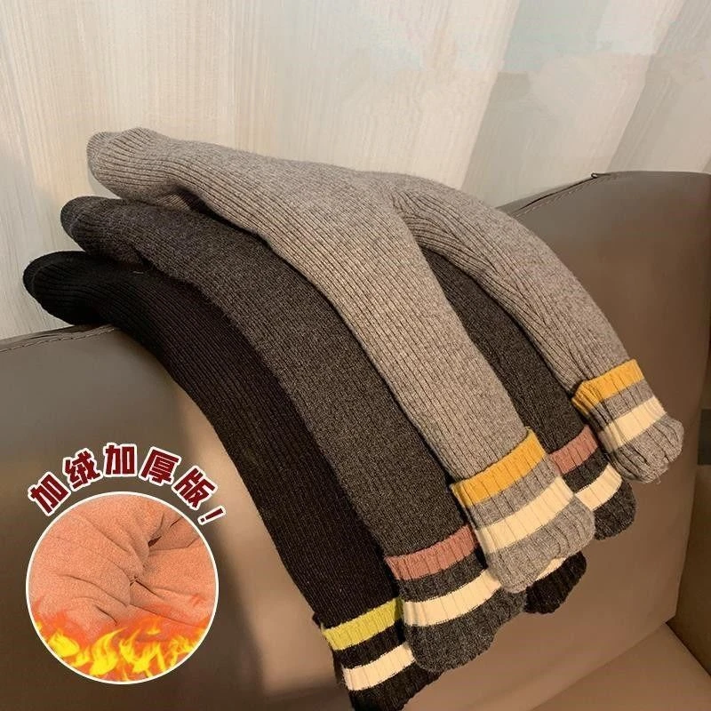 巴拉拉吧女童秋冬三层加绒加厚打底裤婴儿宝宝外穿保暖长裤小童洋