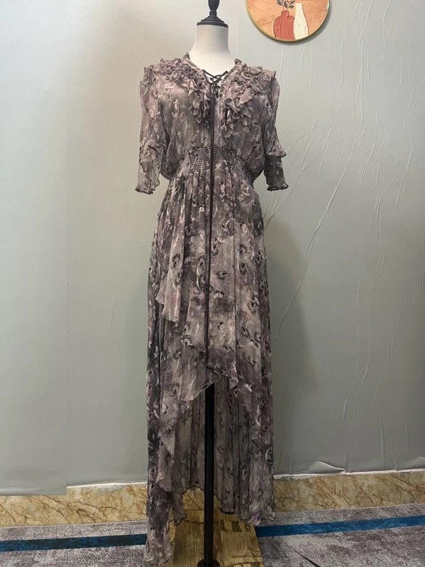 直播间链接小娜真丝桑蚕丝连衣裙衬衫