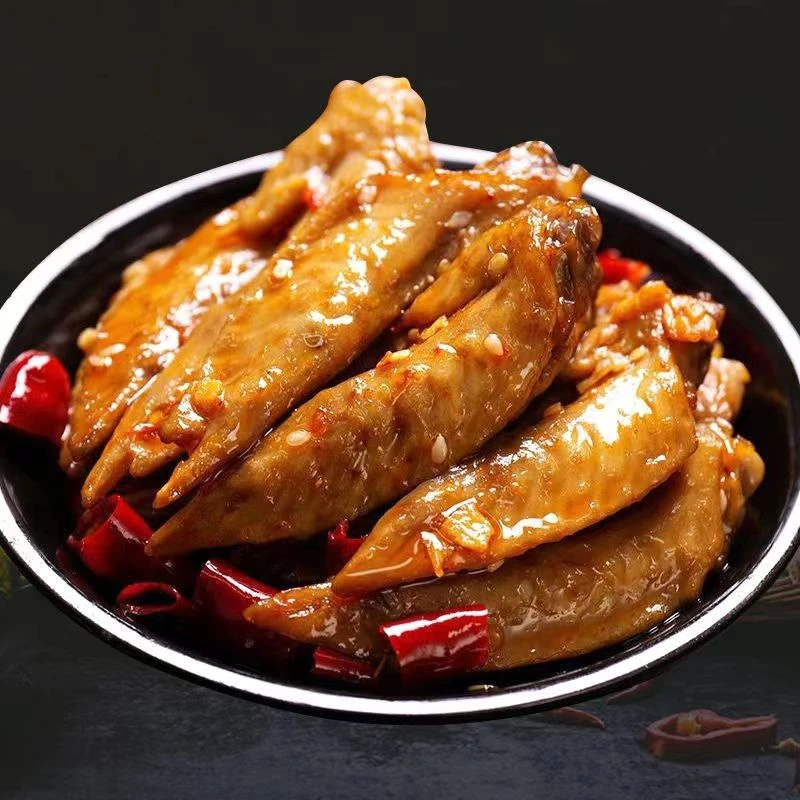 香辣五香凤翅200g/袋麻辣泡椒鸡拐鸡脚鸡翅尖重庆特产追剧小零食