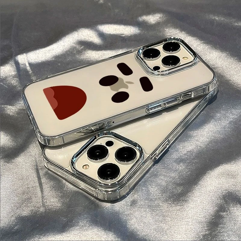 搞怪表情适用苹果14/13ProMax手机壳iPhone12/11全包xR透明78plus