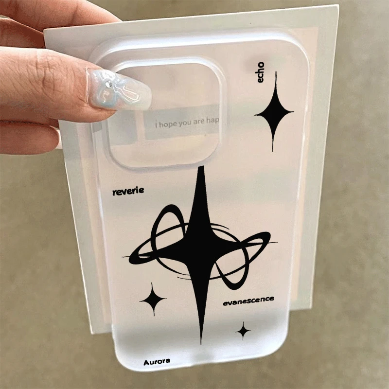 ins辣妹星星适用苹果/华为/荣耀oppo小米红米vivo全包防摔手机壳