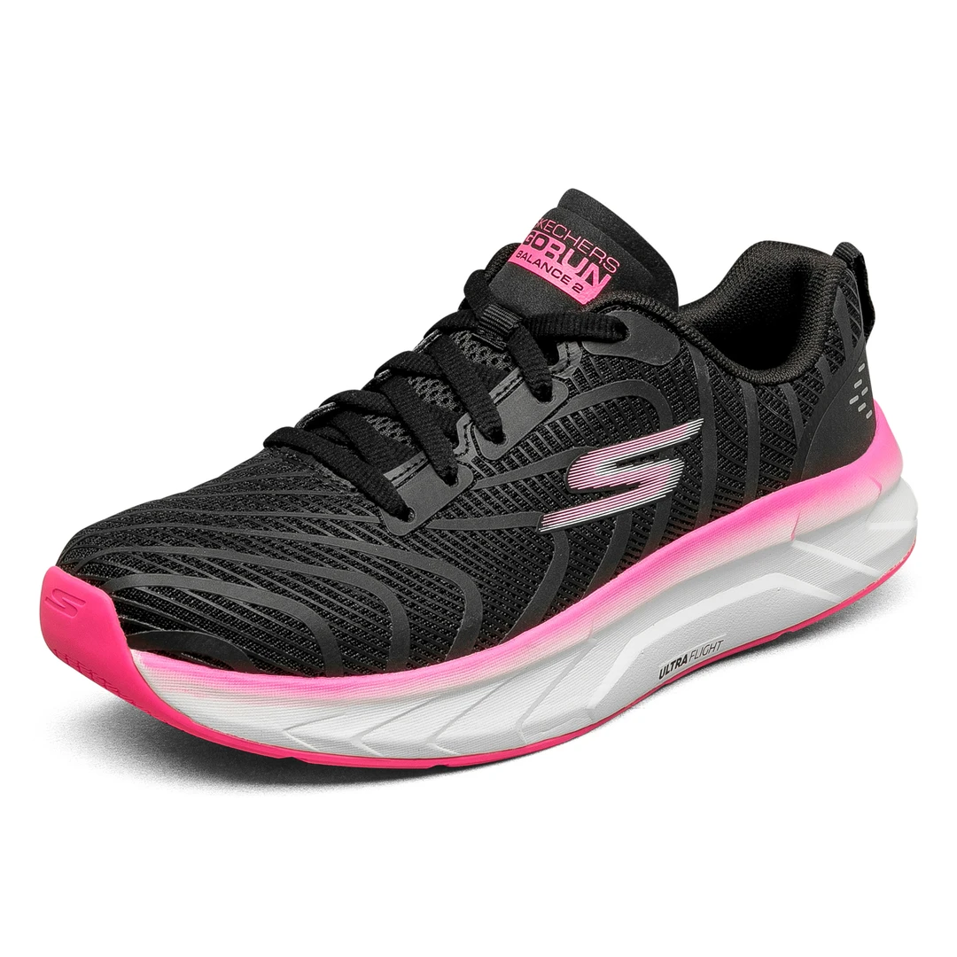 skechers斯凯奇女鞋舒适系带柔软耐磨减震轻便运动鞋跑步鞋172013