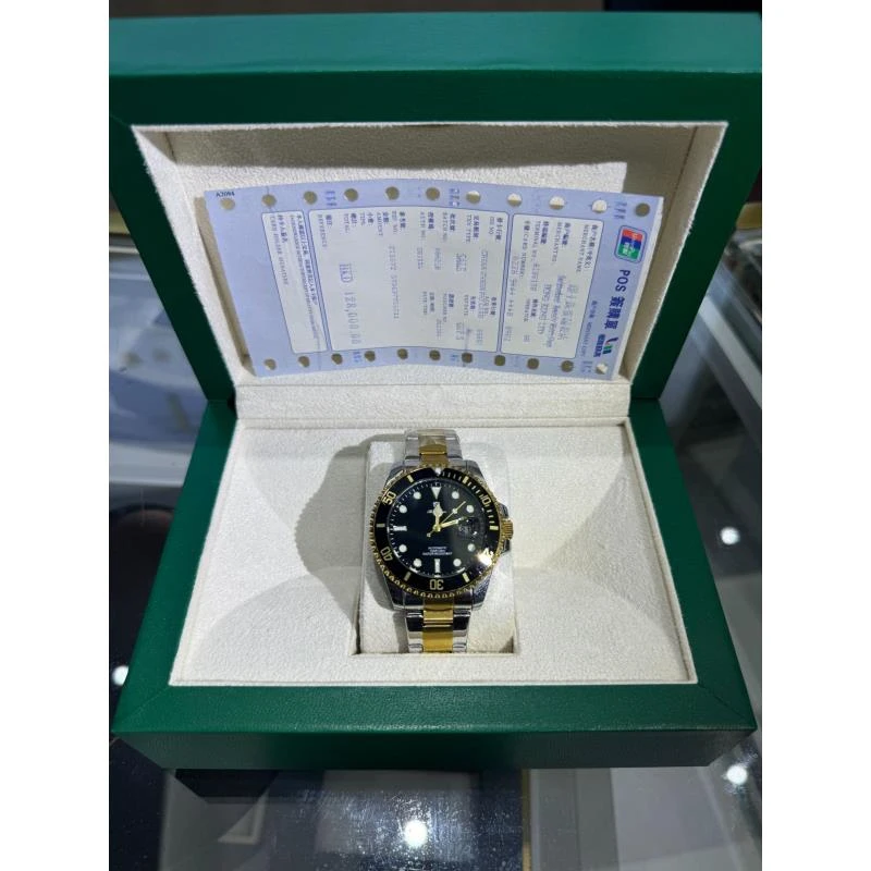 高端商务黑金鬼王腕表夜光防水男表9113G通用