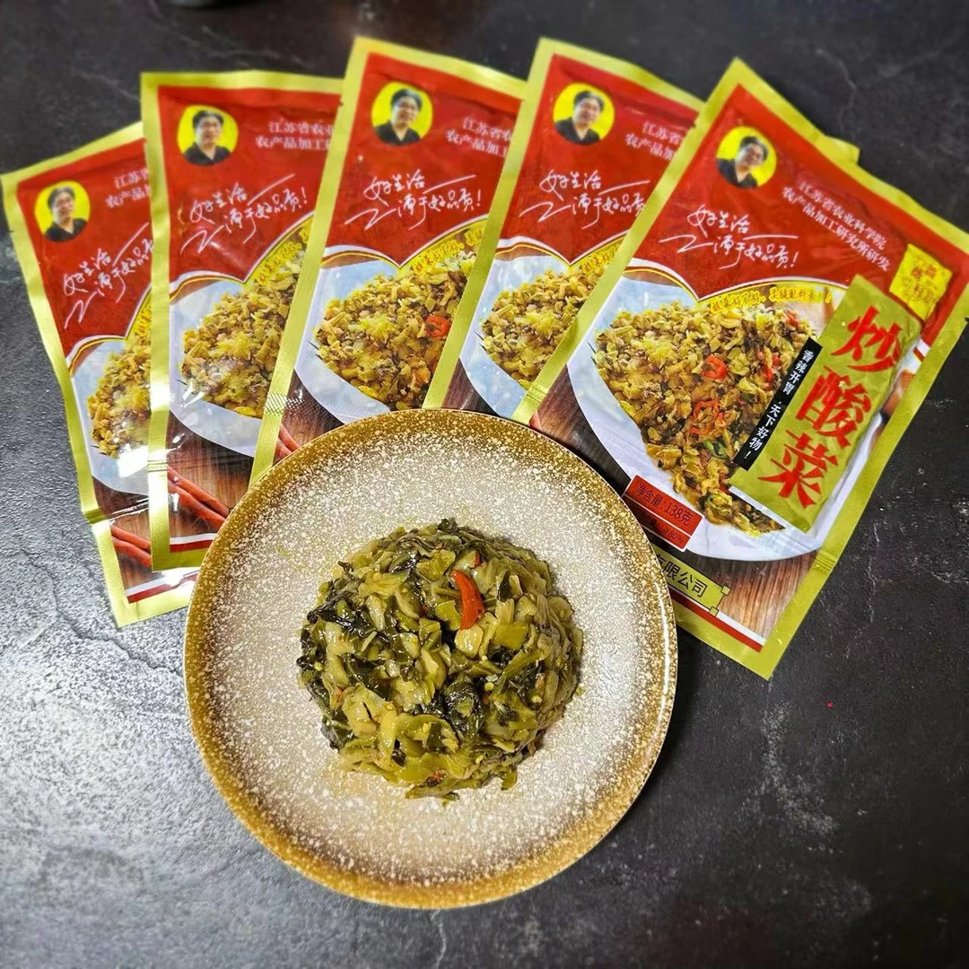 蔷薇村炒酸菜下饭菜爽口菜开袋即食138*