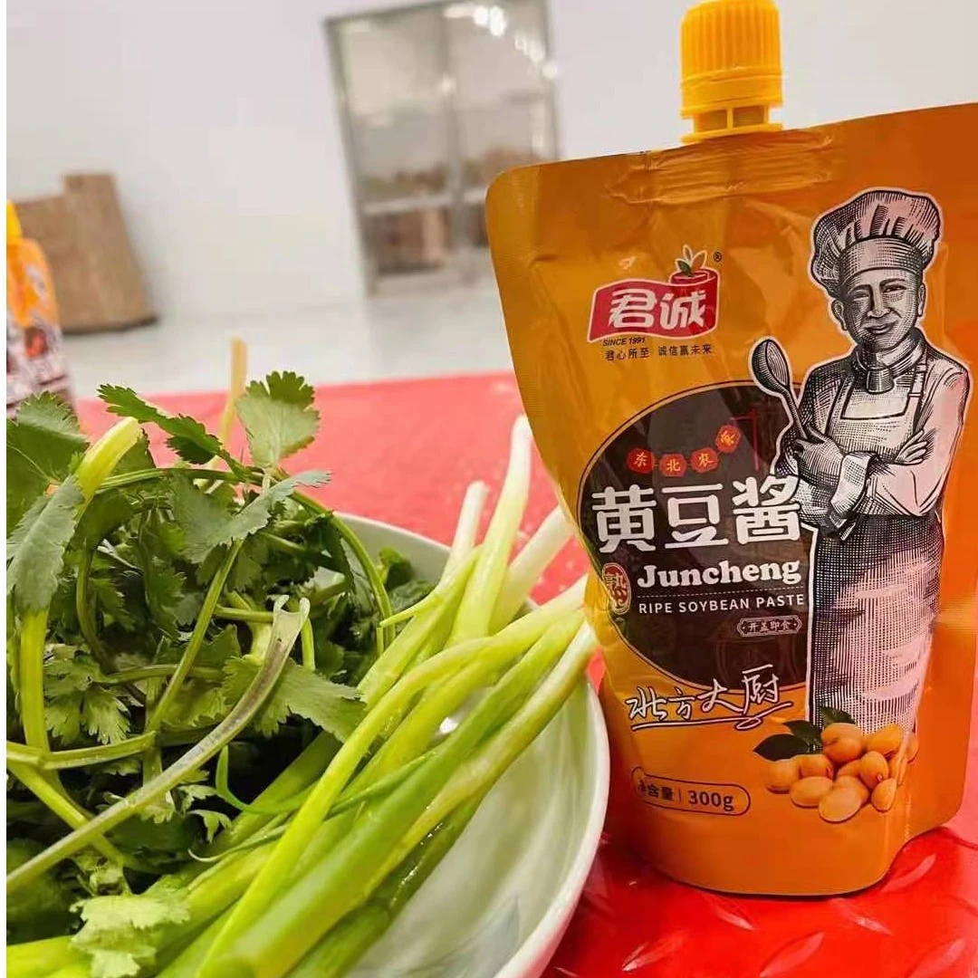 [君诚]黄豆酱300g*6袋即食传统