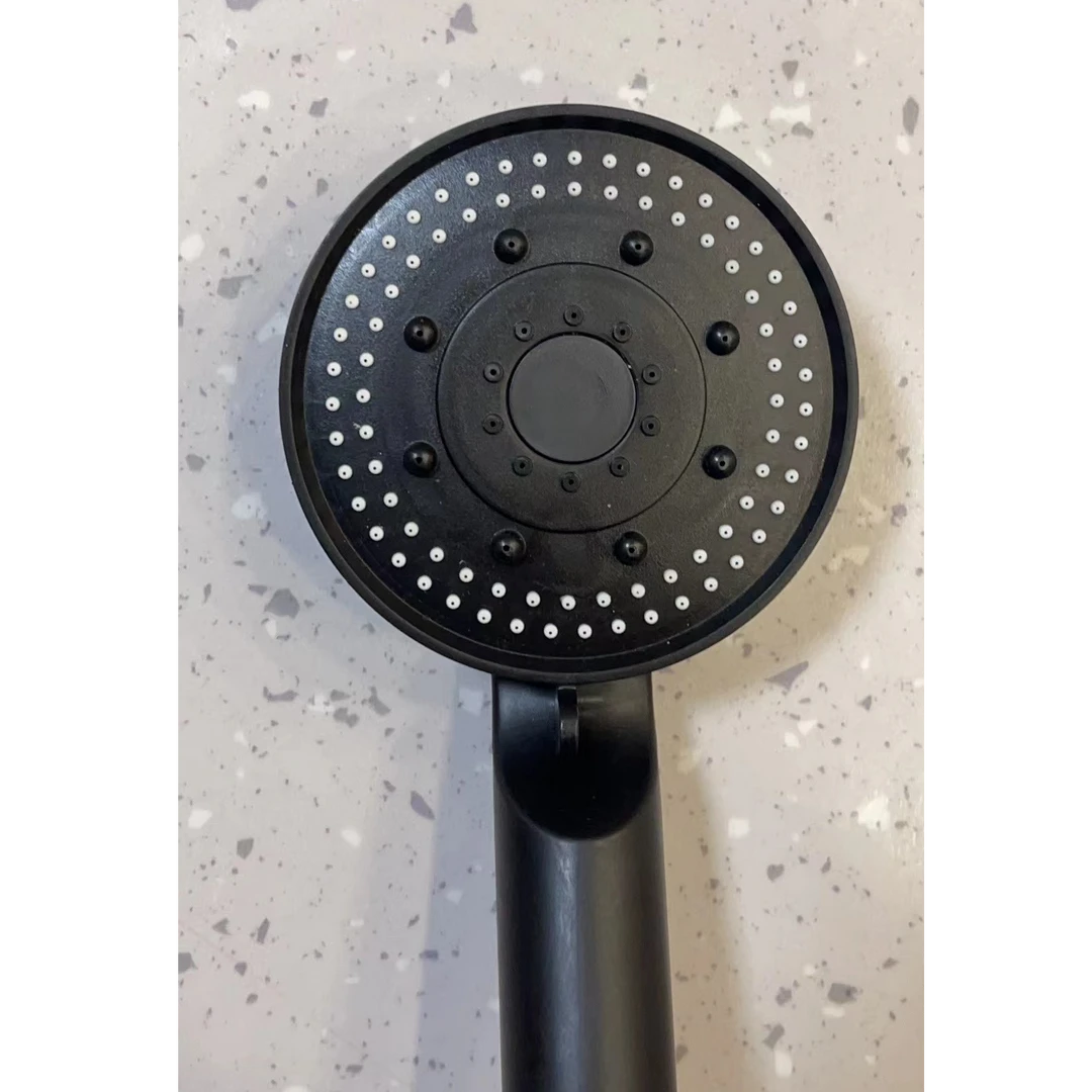 【YZ黑武士单花洒】家庭通用多功能七档调节增压手持淋浴花洒浴室