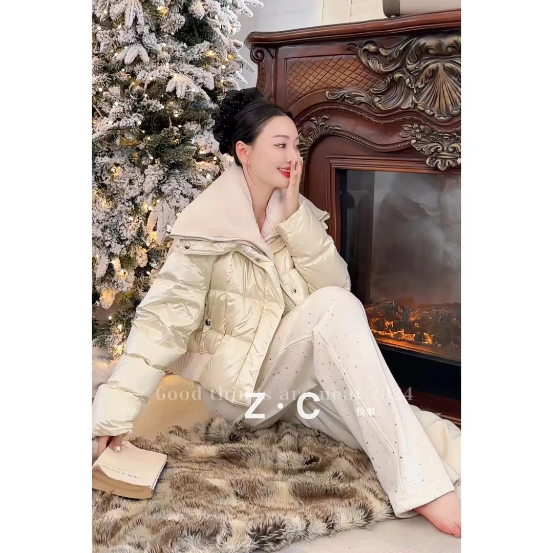 【新品】A-01187秋冬巨保暖的棉服大翻领时尚高品质