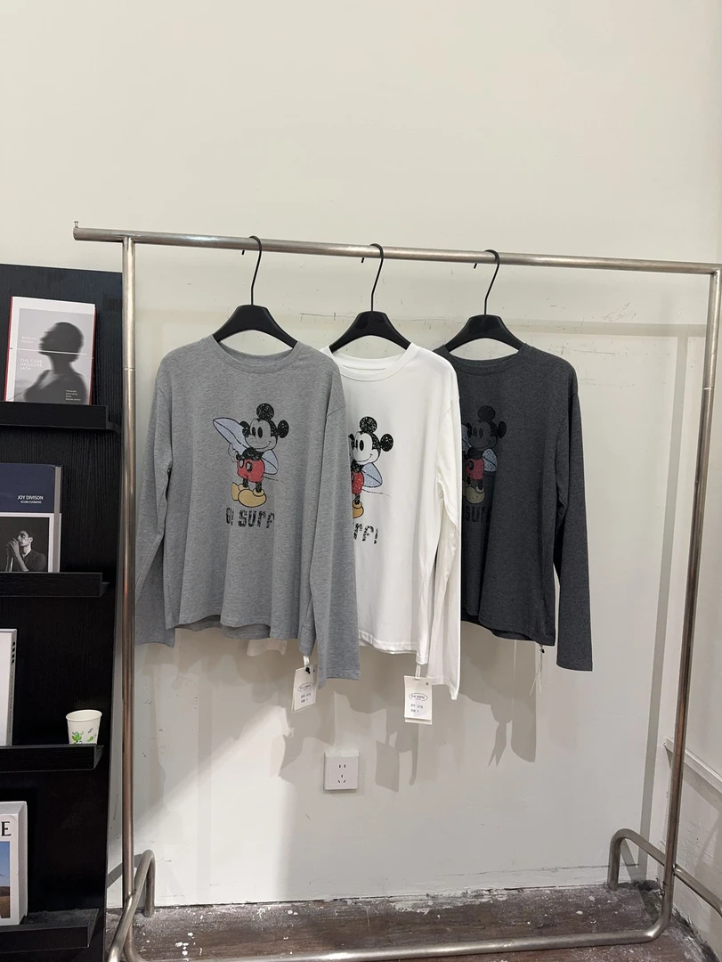 【ARONG阿荣家】米奇磨毛T恤-06756-多色-F