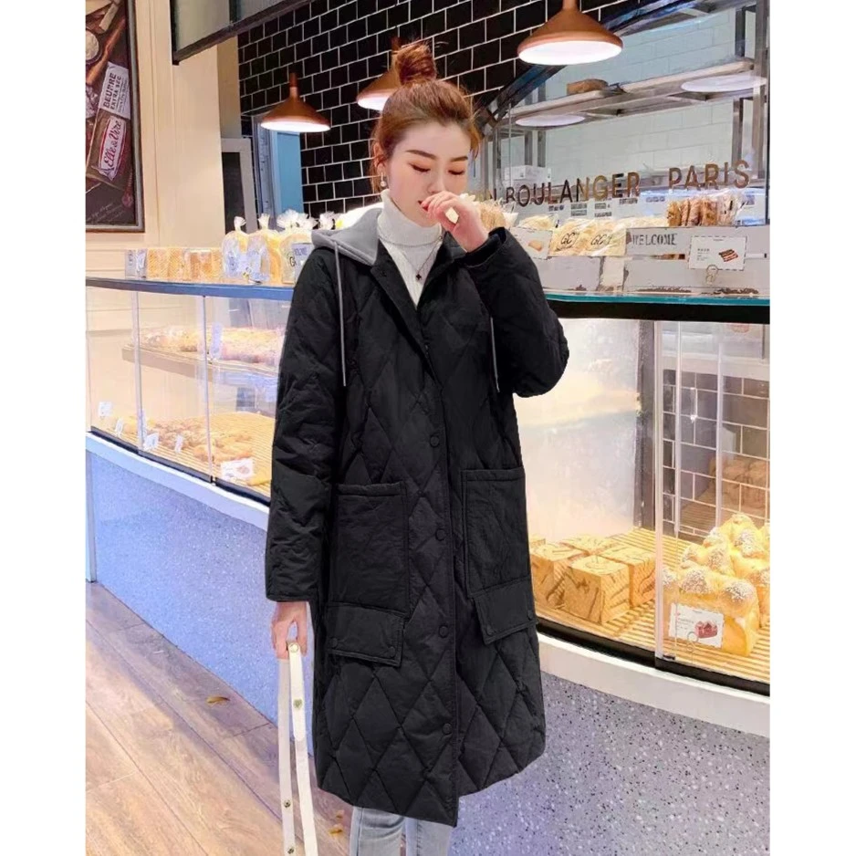 【ARONG阿荣家】针织帽棉服08308-黑色-M