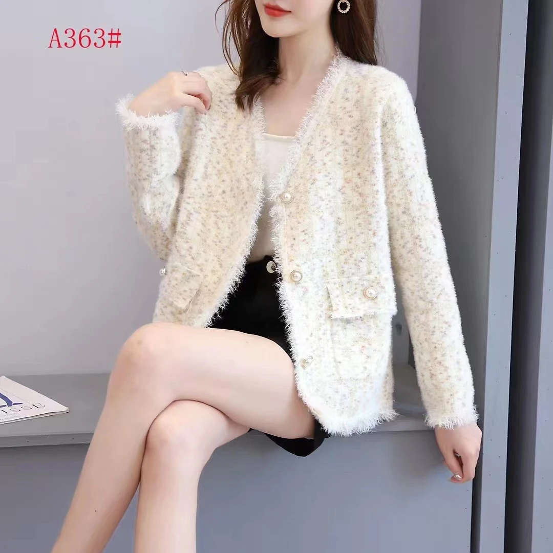 【王哥精选】2024年新款显瘦网红气质时尚洋气女装小香风-363