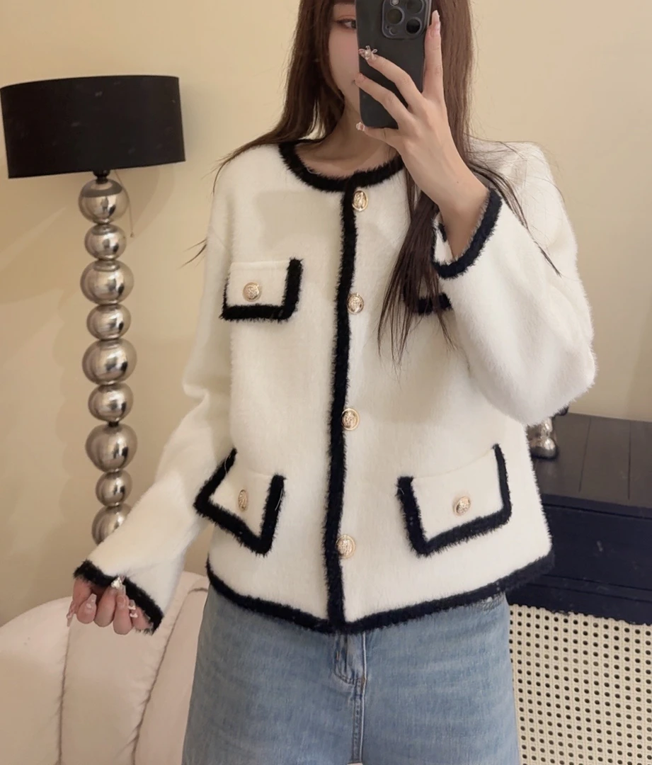 【王哥精选】新款气质时尚韩版小个子女装小香风-9920