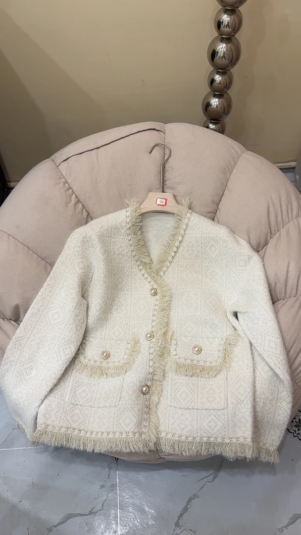 新款时尚潮流网红女士小香风外套气质百搭-5014上衣