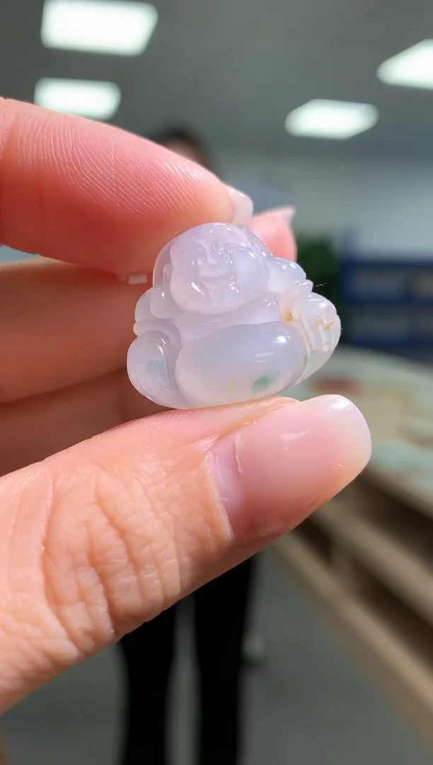 【闪购商品】定制翡翠未镶嵌佛公-18k
