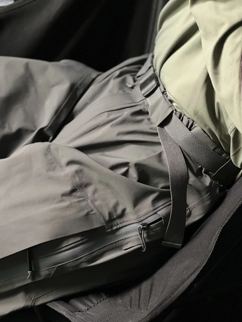 《军版gen2》gen2硬壳冲锋裤男新款宽松潮流户外机能风侧边拉链直筒