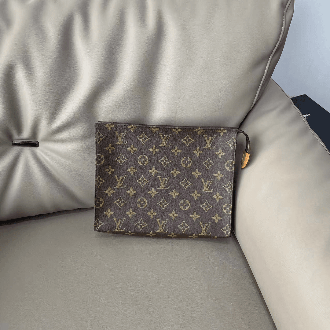 95新 LouisVuitton/路易威登 大有/LV老花洗漱26单肩包/AC26439