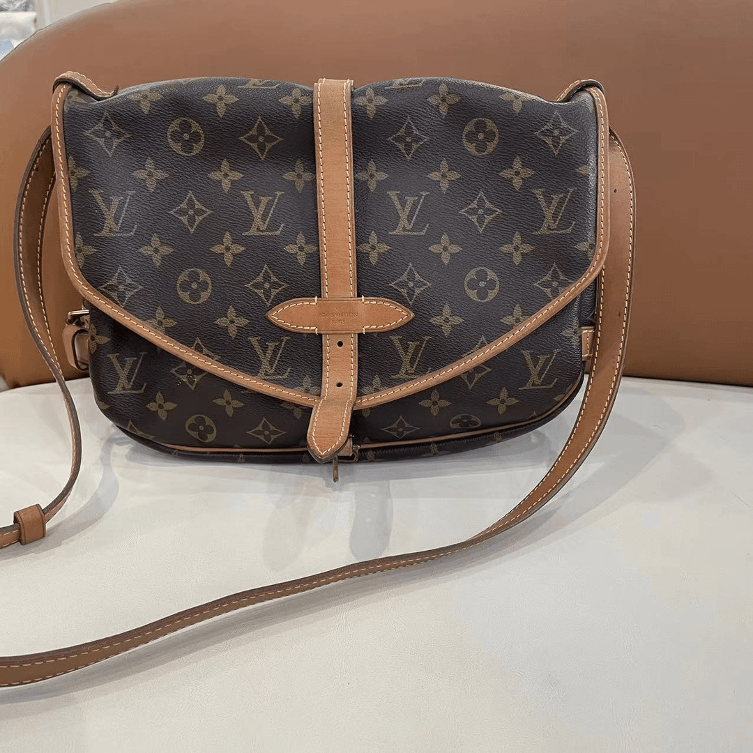 95新 LouisVuitton/路易威登 大有/Lv双子星老花小号包/53415