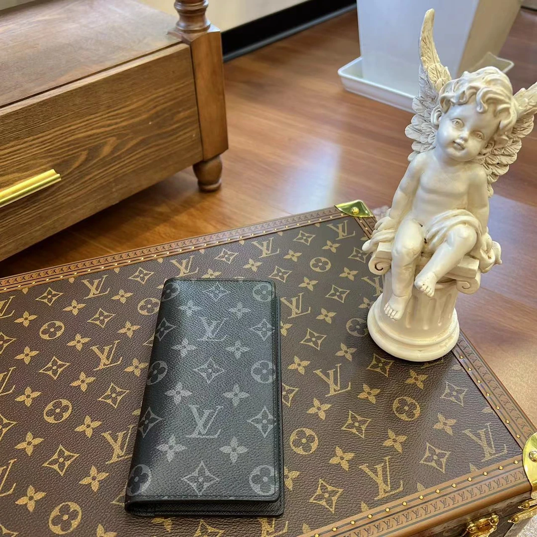 95新 LouisVuitton/路易威登 大有/LV 老花钱包手拿/LB
