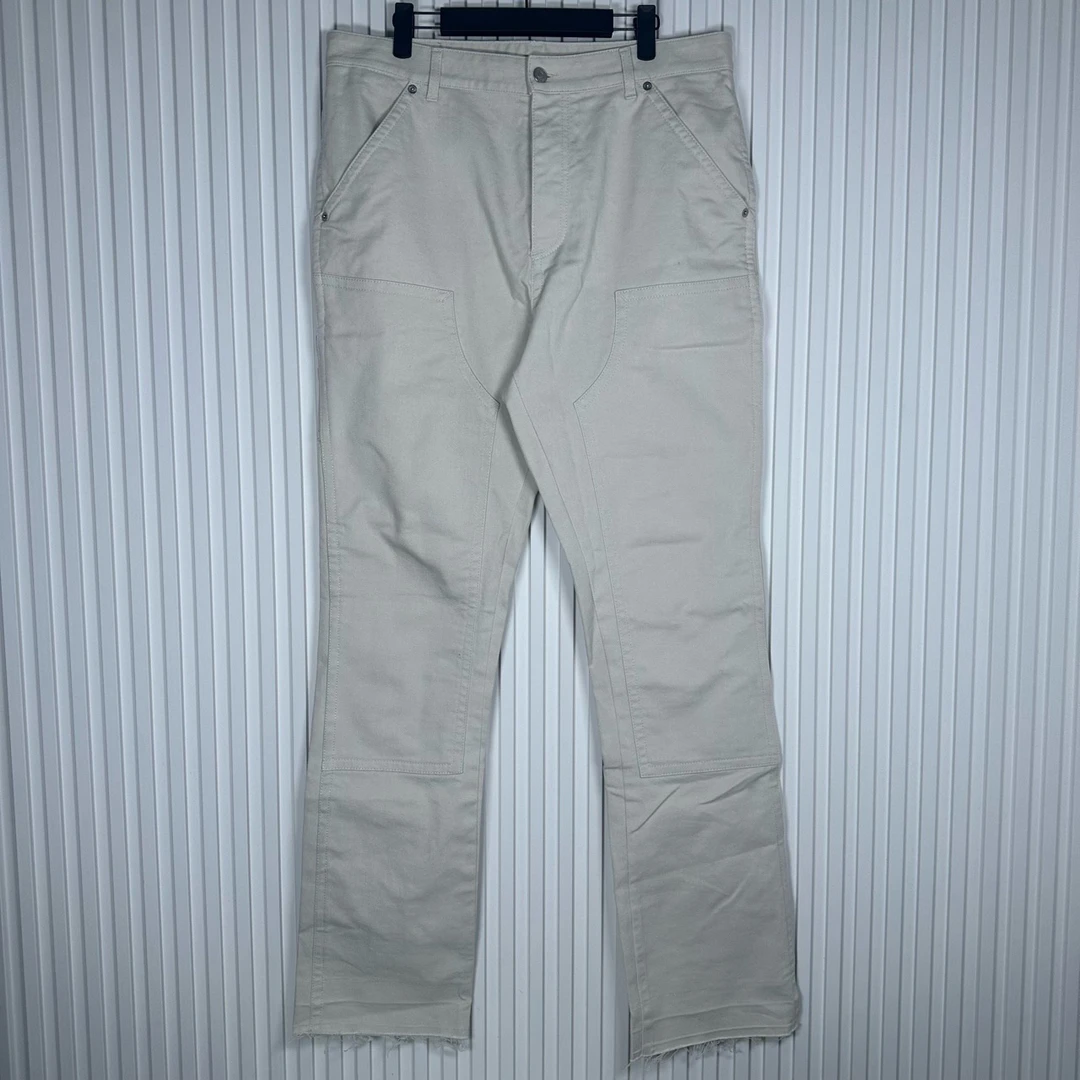 Dior 迪奥 皮牌伐木牛仔裤 33码/95新/无配件  轻微污渍