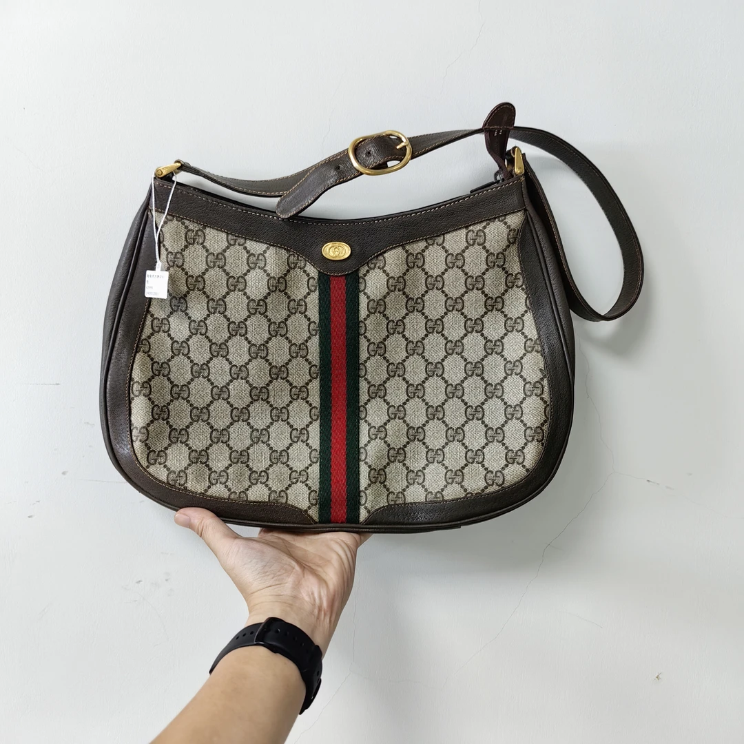 95新 GUCCI/古驰 兔兔奢/古驰单肩包/240802001