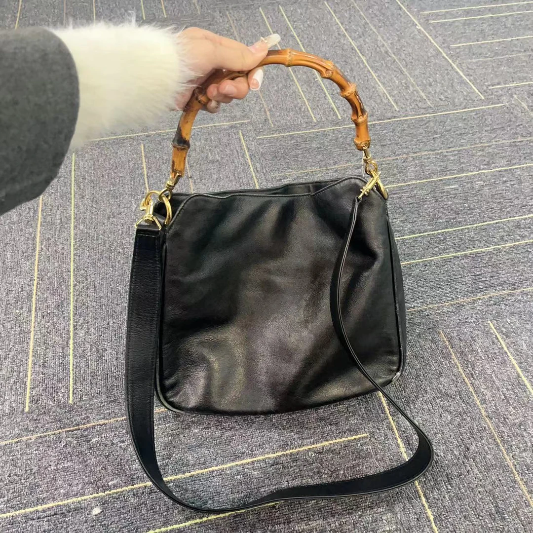 95新 GUCCI/古驰 兔兔奢美伊/古驰竹节包/95新/2599