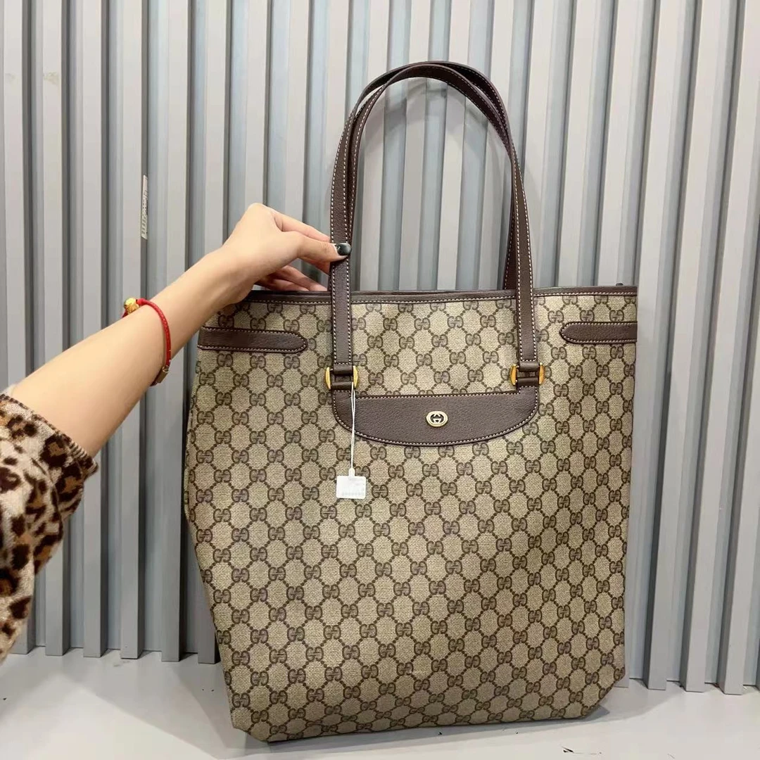 95新 GUCCI/古驰 兔兔奢/古驰单肩托特包/240706141