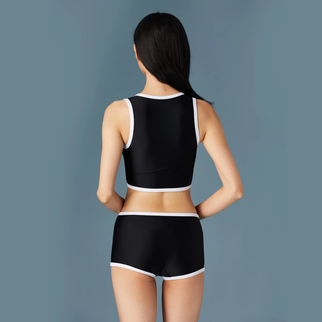 Gourami/歌娜美泳衣女比基尼高级感美背显瘦分体泳衣套装性感游泳