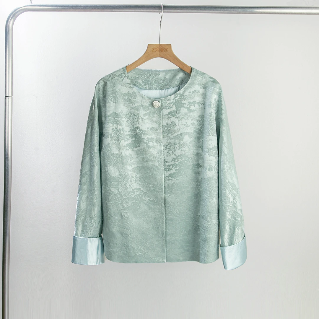 ZHUOXI/着西新中式百搭宽松秋季新款休闲外套中国风62498158