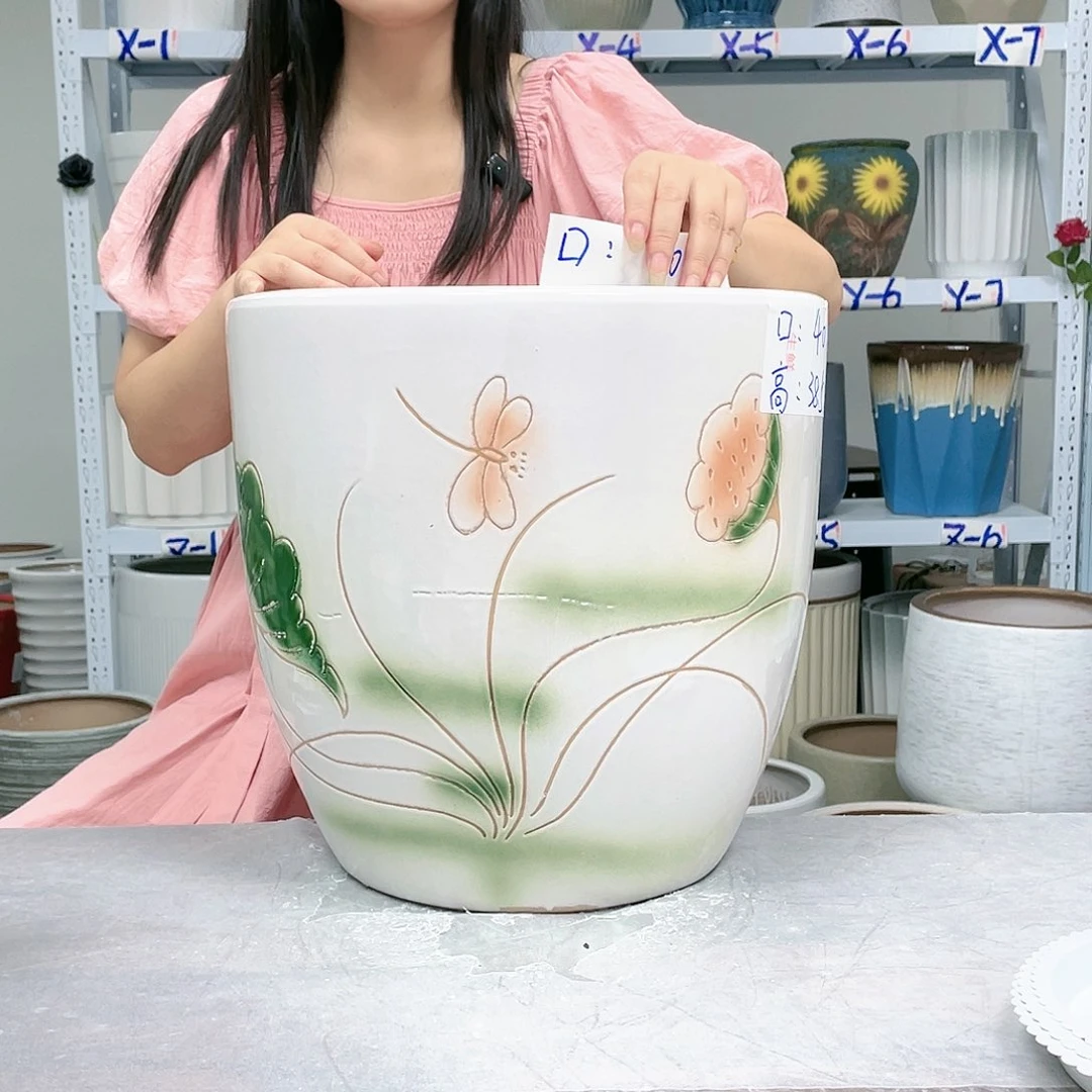 陶瓷20CM（含）-50CM（不含）无**柠口径40-38