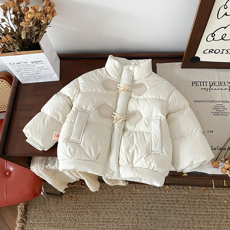 【现货】橘止皮儿童羽绒服90白鸭绒保暖防寒冬季新女童外套DW249890