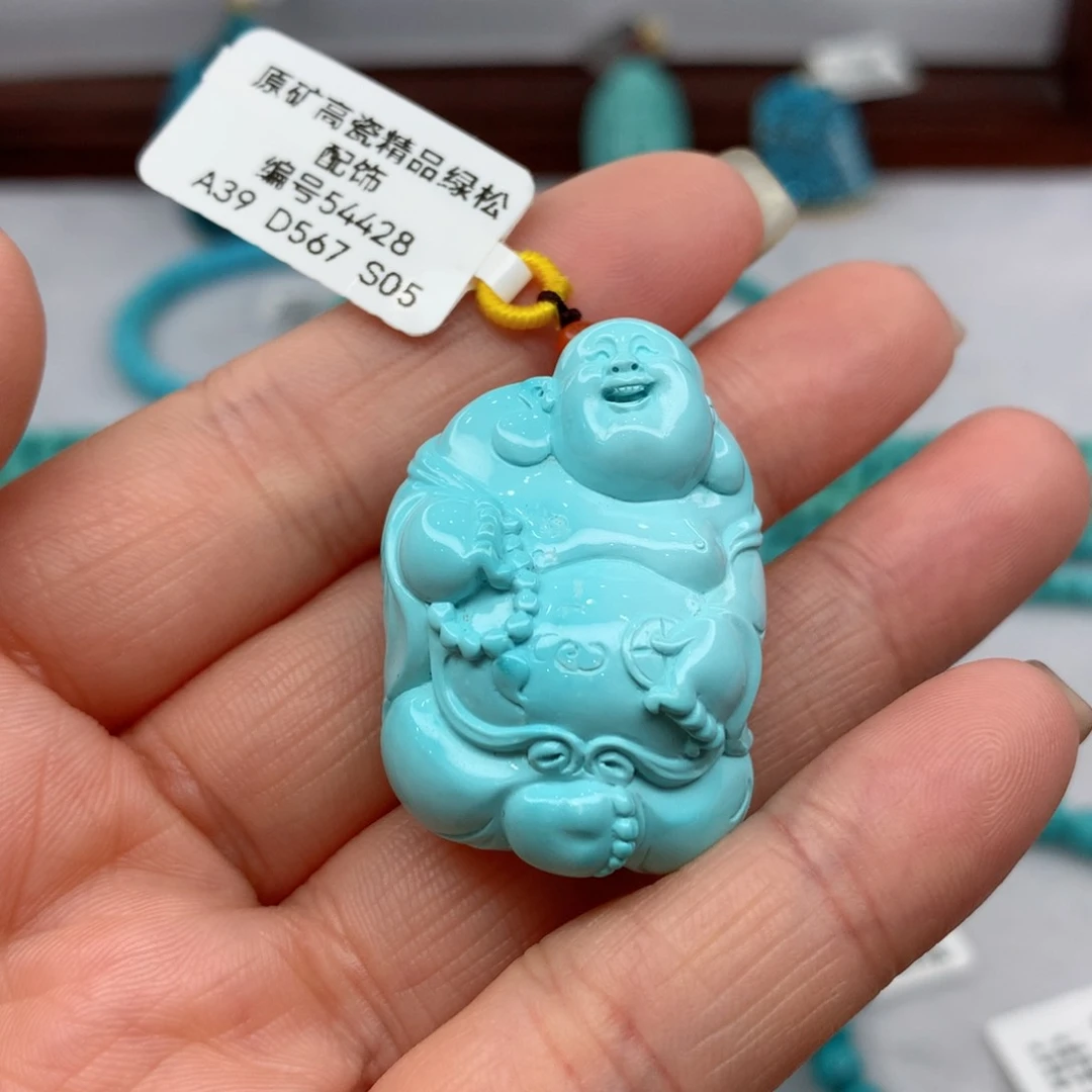 绿松石珠宝奇石未镶嵌