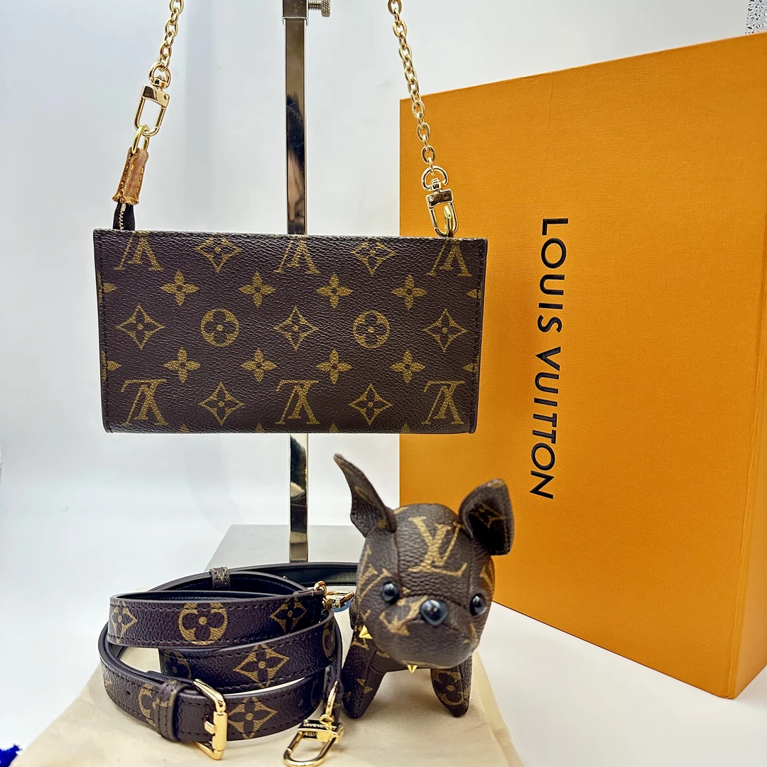 95新 LouisVuitton/路易威登 大全中古/LV老花包大子袋腋下/DQ010