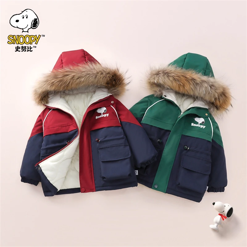 【XY】冬款加厚毛领派克服棉衣KRS135