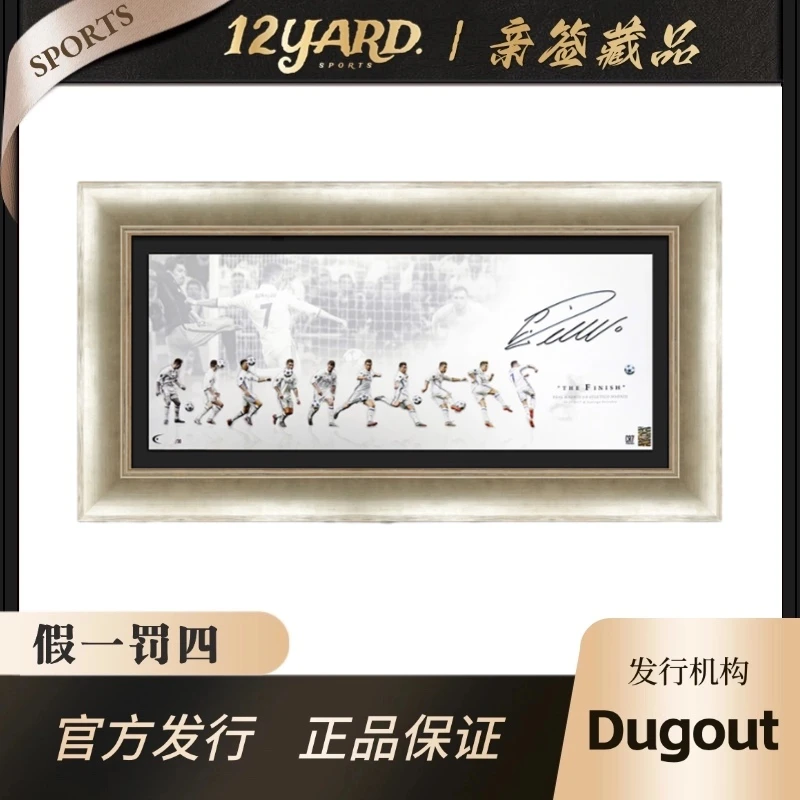 C罗亲签艺术版画“The Finish”（THE DUGOUT认证）