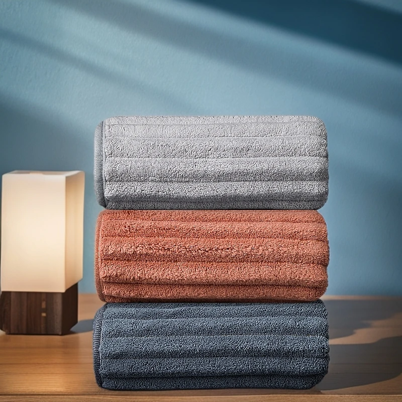 男士毛巾成人家用超强吸水不掉毛比纯棉柔软纯色洗脸速干珊瑚绒