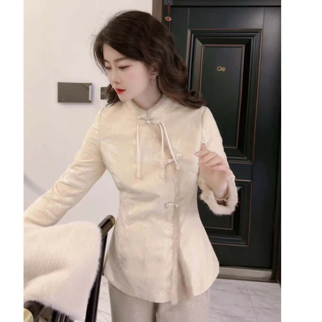 航航HHFS. 『古风盘扣』加厚气秋冬新款休闲潮流时尚百搭衬衫5339