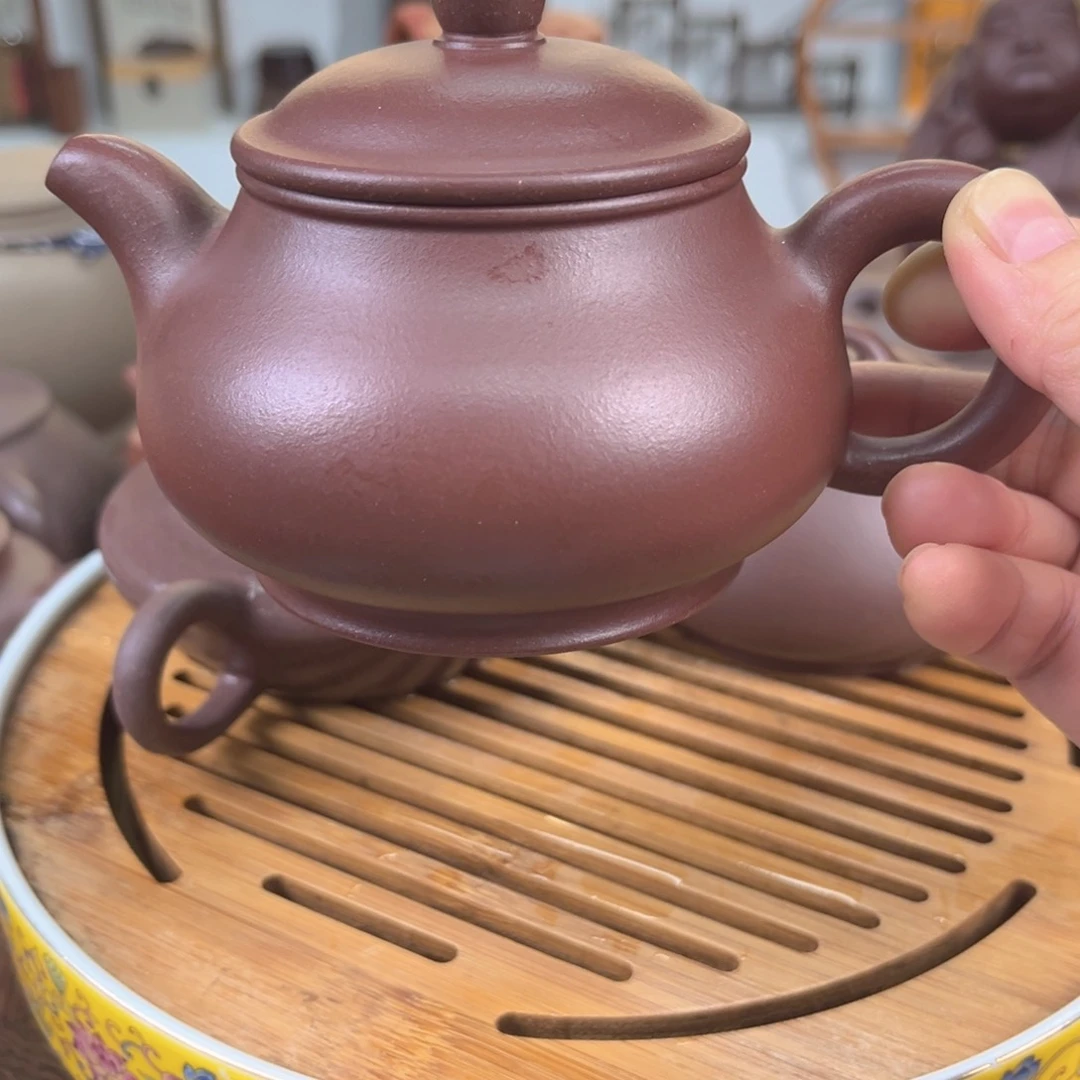 紫砂茶壶大潘壶250cc流量