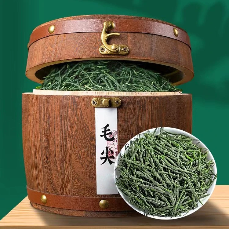 2023新茶正宗毛尖茶叶春茶明前嫩芽浓香型绿茶礼盒装400g