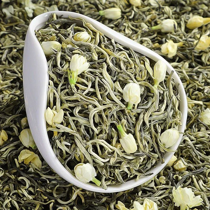 特级茉莉花茶2023明前新茶叶正宗广西横县茉莉龙毫花草茶传统香味
