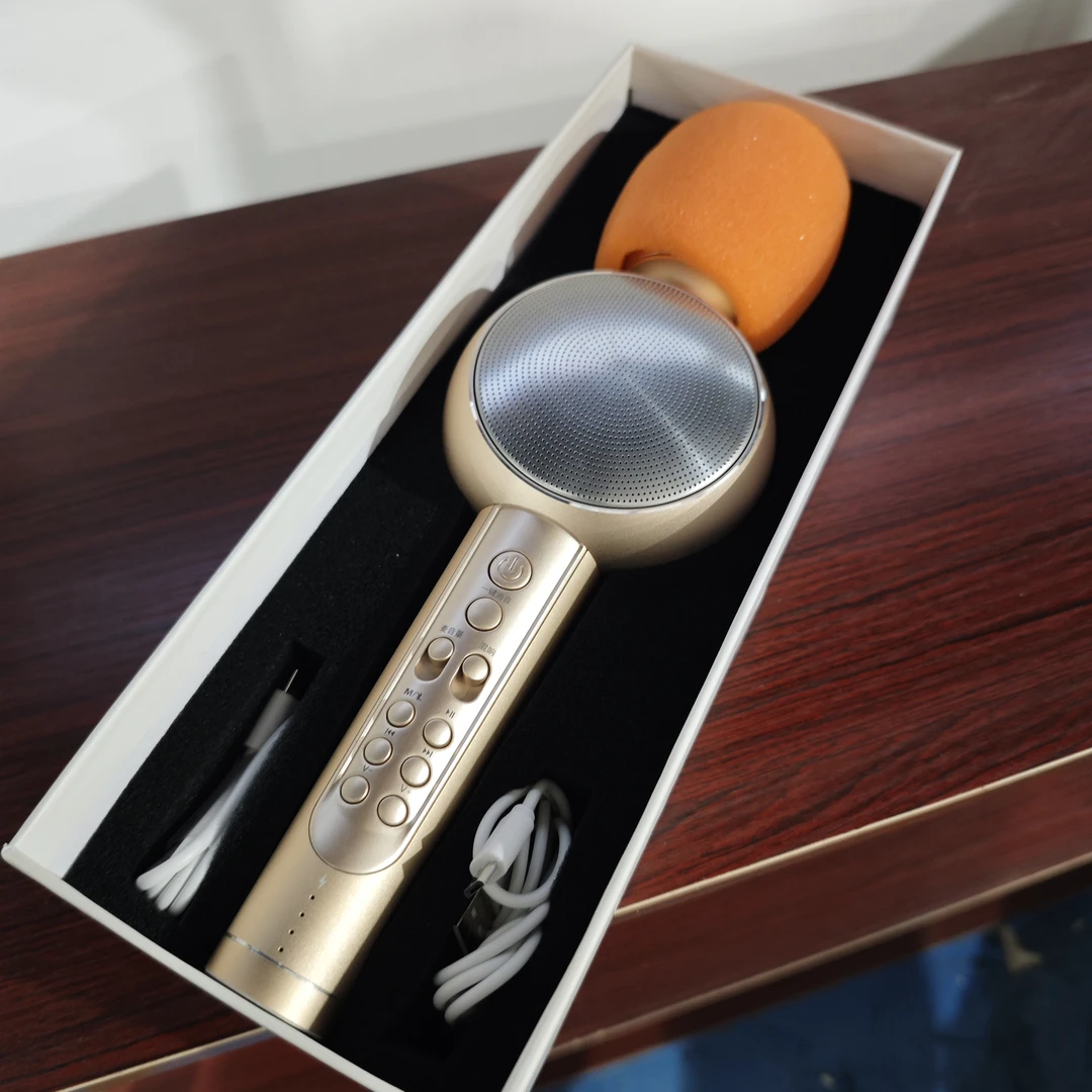 未使用  【JY-2651】蓝牙手机k歌麦克风