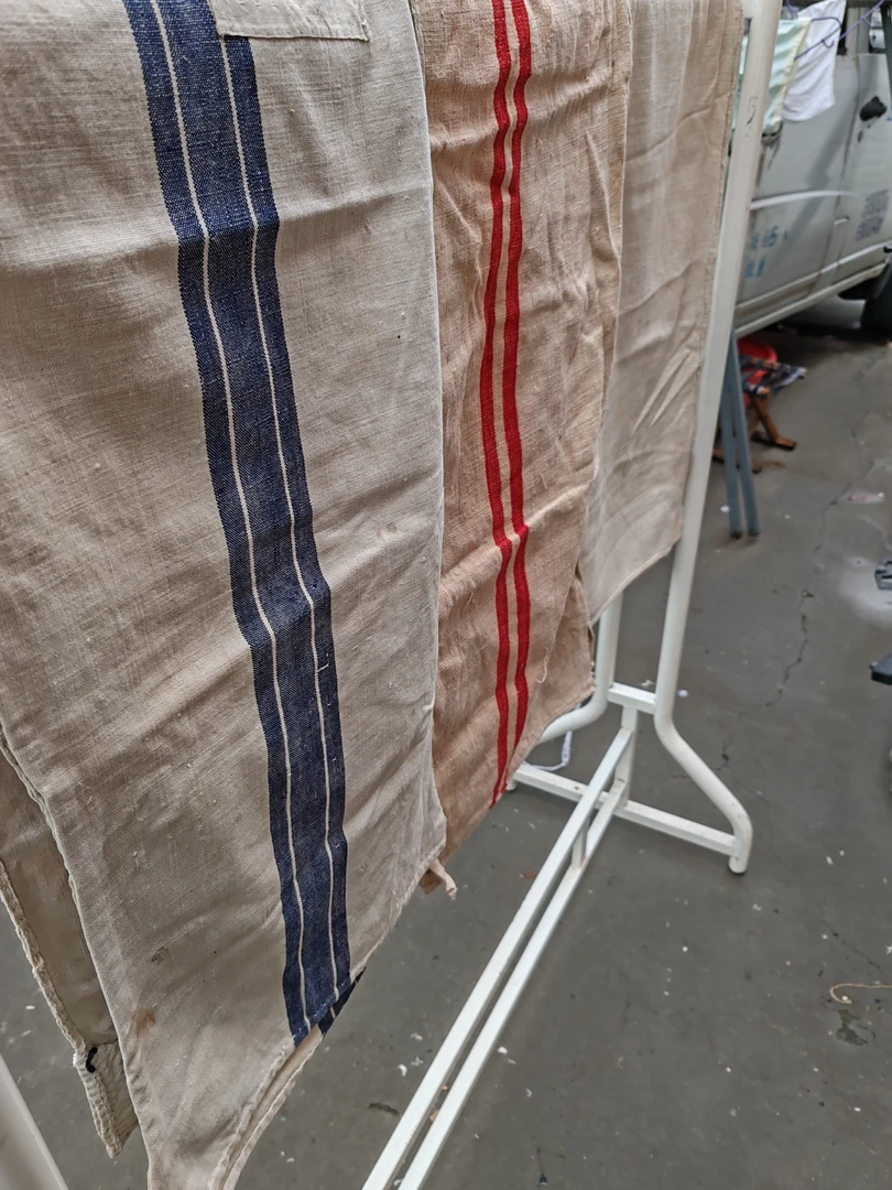 旧布袋布的扣号链接