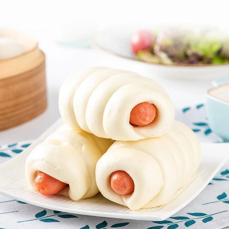 【小扬哥】热狗卷馒头肠见面香肠花卷速冻儿童营养早餐速食包火腿