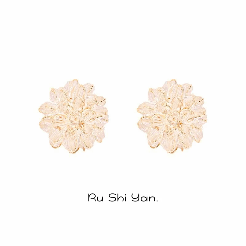 非金属亚克力耳饰 Ru Shi yan.落花安.耳钉225