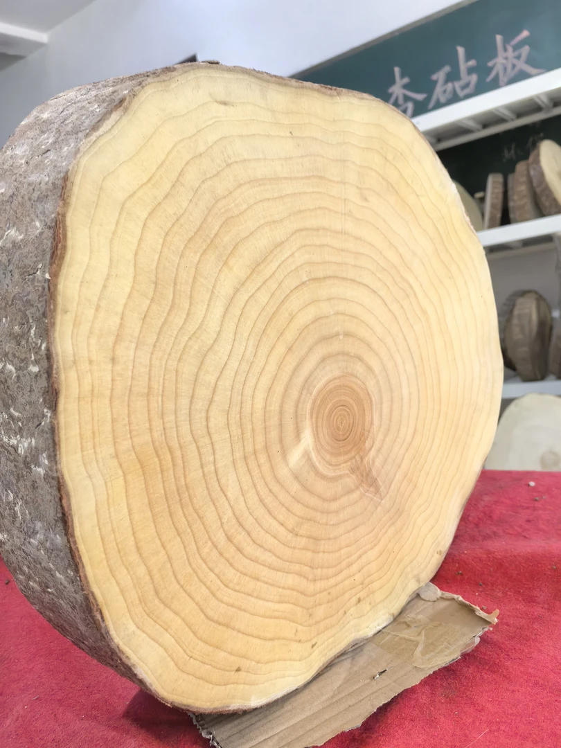 老根料银杏木砧板切菜板案板白果木菜墩厨房用品实木银杏木菜板