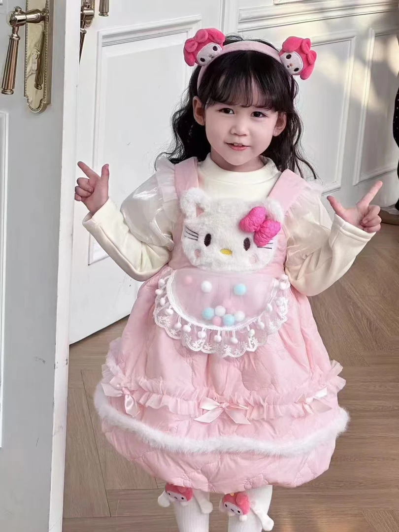 小猫咪公主裙粉色